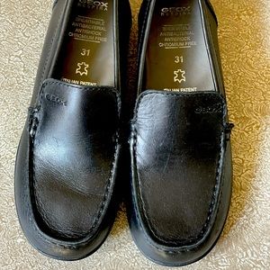 Geox Boys Loafer, size 13/EU 31, Black Leather with box, Excellent Condition